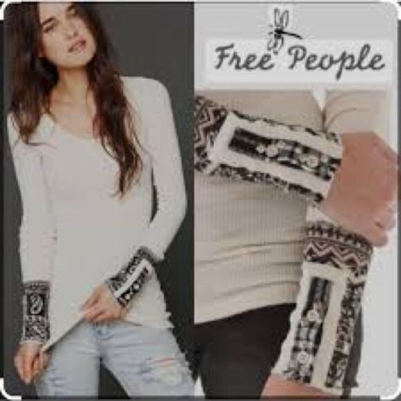 We The Free Waffle Knit Hyperactive Thermal Cuff Size M - Picture 8 of 8